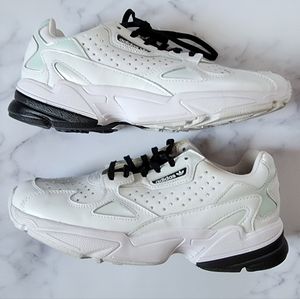 Adidas Falcon White Bling